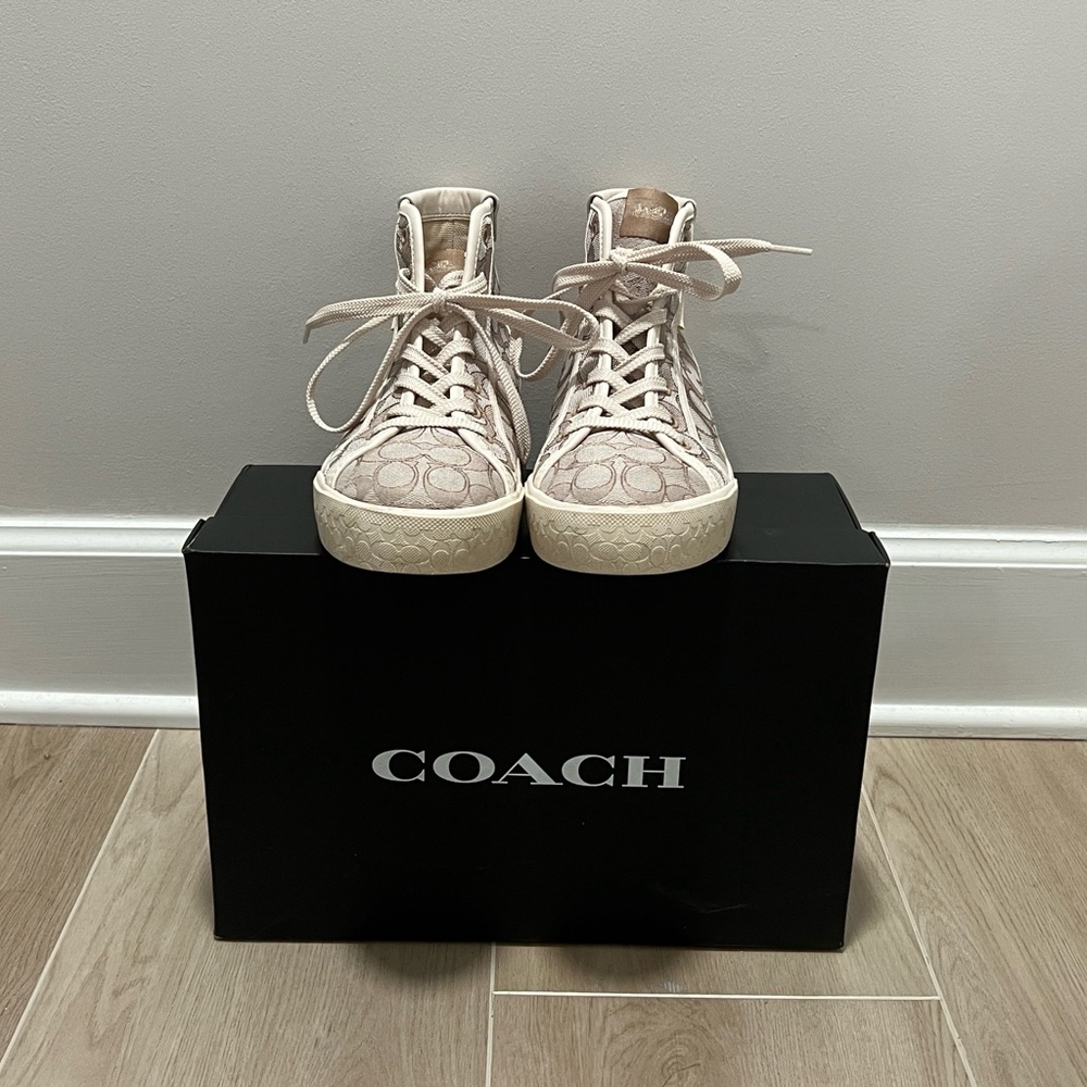 Coach Monogram High Tops